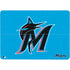 MLB Miami Marlins Solid Distressed Surface Laptop Studio Skin