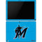 MLB Miami Marlins Solid Distressed Surface Pro 6 Skin