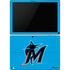 MLB Miami Marlins Solid Distressed Surface Pro 6 Skin
