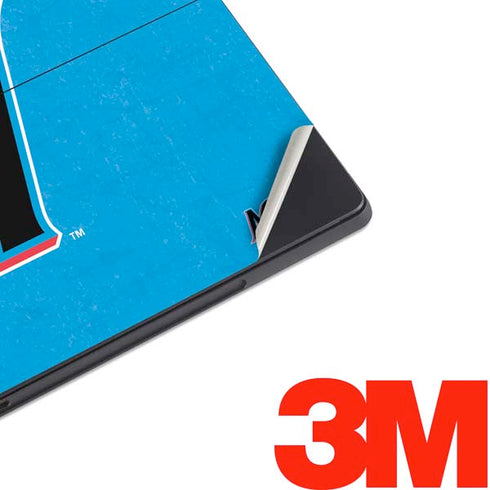 MLB Miami Marlins Solid Distressed Surface Pro 6 Skin