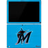 MLB Miami Marlins Solid Distressed Surface Pro 7 Skin