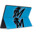 MLB Miami Marlins Solid Distressed Surface Pro 7 Skin