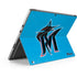 MLB Miami Marlins Solid Distressed Surface Pro 8 Skin