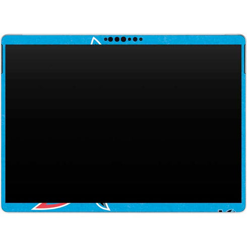 MLB Miami Marlins Solid Distressed Surface Pro 9 Skin