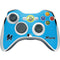 MLB Miami Marlins Solid Distressed Xbox 360 Wireless Controller Skin