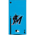 MLB Miami Marlins Solid Distressed Xbox Series X Console Skin
