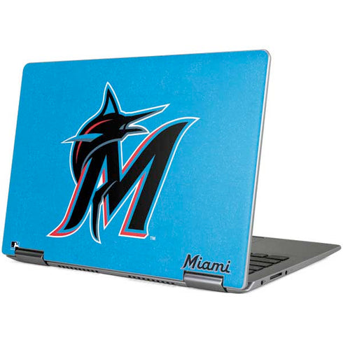 MLB Miami Marlins Solid Distressed Yoga 710 14in Skin
