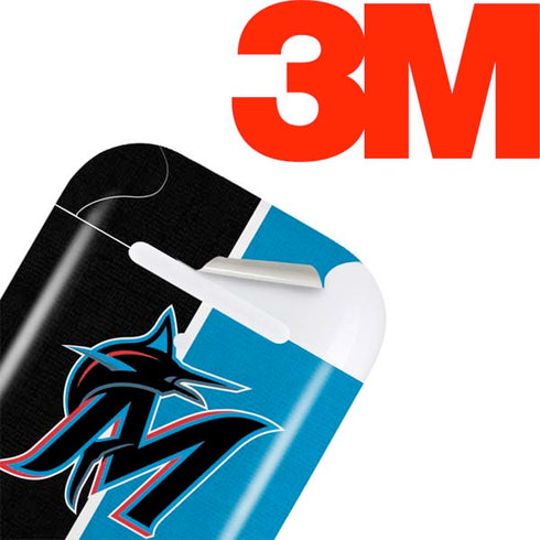 MLB Miami Marlins Split Apple AirPods Skin