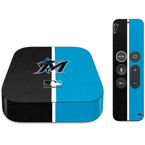 MLB Miami Marlins Split Apple TV Skin