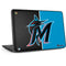 MLB Miami Marlins Split HP Chromebook Skin