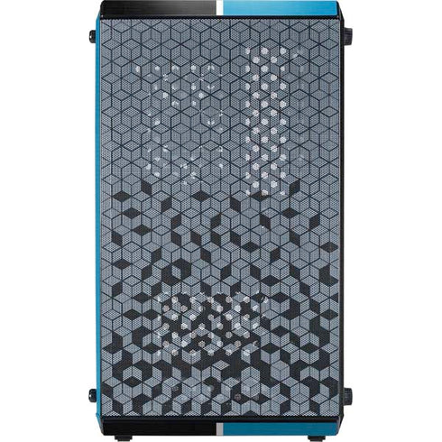 MLB Miami Marlins Split Cooler Master MasterBox Q300L Mini Tower Skin