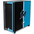 MLB Miami Marlins Split Corsair 4000D Tempered Glass Mid-Tower ATX Case Skin