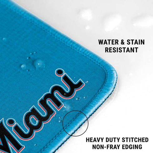 MLB Miami Marlins Split Gaming Mouse Pad