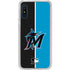 MLB Miami Marlins Split Galaxy A10e Clear Case