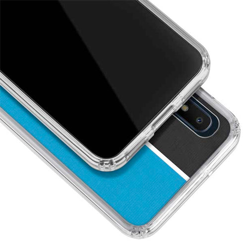 MLB Miami Marlins Split Galaxy A10e Clear Case