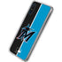 MLB Miami Marlins Split Galaxy A10e Clear Case