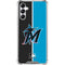 MLB Miami Marlins Split Galaxy A15 5G Clear Case