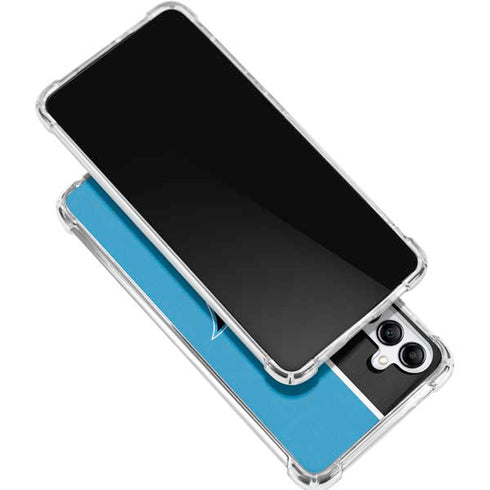 MLB Miami Marlins Split Galaxy A15 5G Clear Case