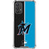 MLB Miami Marlins Split Galaxy A32 5G Clear Case