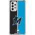 MLB Miami Marlins Split Galaxy A33 5G Clear Case