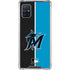 MLB Miami Marlins Split Galaxy A51 5G Clear Case