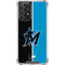 MLB Miami Marlins Split Galaxy A52 5G Clear Case