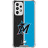 MLB Miami Marlins Split Galaxy A53 5G Clear Case