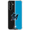 MLB Miami Marlins Split Galaxy A54 5G Clear Case