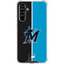 MLB Miami Marlins Split Galaxy A54 5G Clear Case
