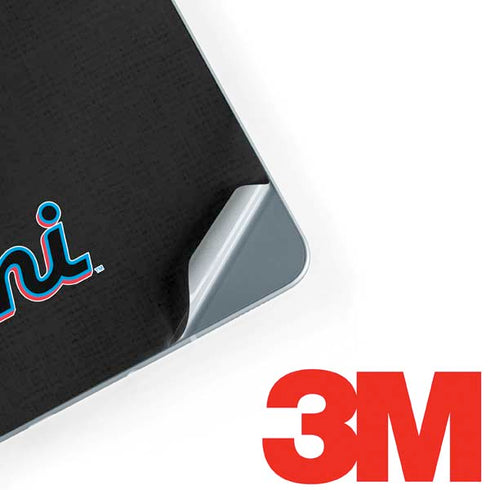 MLB Miami Marlins Split Galaxy Book 12in Skin