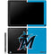 MLB Miami Marlins Split Galaxy Book 12in Skin