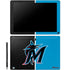 MLB Miami Marlins Split Galaxy Book 12in Skin