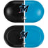 MLB Miami Marlins Split Galaxy Buds Plus Skin