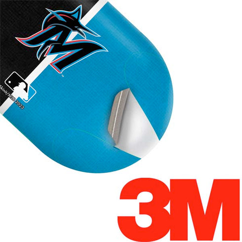 MLB Miami Marlins Split Galaxy Buds Plus Skin