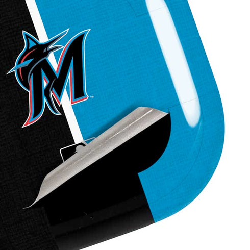 MLB Miami Marlins Split Galaxy Buds Pro Skin