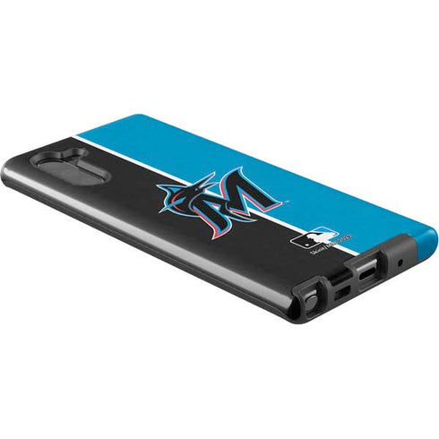 MLB Miami Marlins Split Galaxy Note 10 Pro Case