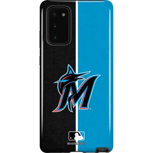MLB Miami Marlins Split Galaxy Note20 5G Pro Case