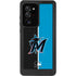 MLB Miami Marlins Split Galaxy Note20 Ultra 5G Waterproof Case