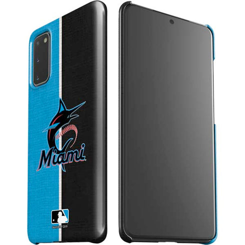 MLB Miami Marlins Split Galaxy S20 Lite Case