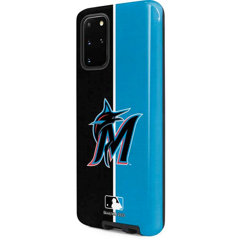 MLB Miami Marlins Split Galaxy S20 Plus Pro Case
