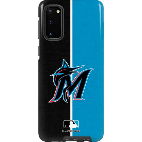 MLB Miami Marlins Split Galaxy S20 Pro Case