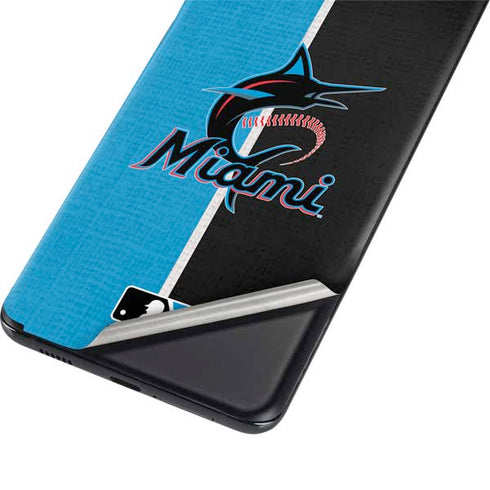 MLB Miami Marlins Split Galaxy S21 5G Skin