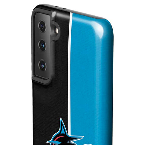MLB Miami Marlins Split Galaxy S21 Plus 5G Pro Case
