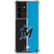 MLB Miami Marlins Split Galaxy S21 Ultra 5G Clear Case