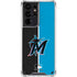 MLB Miami Marlins Split Galaxy S21 Ultra 5G Clear Case