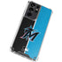 MLB Miami Marlins Split Galaxy S21 Ultra 5G Clear Case