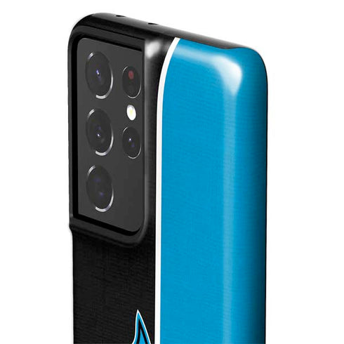 MLB Miami Marlins Split Galaxy S21 Ultra 5G Pro Case
