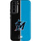 MLB Miami Marlins Split Galaxy S22 Plus Pro Case