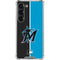 MLB Miami Marlins Split Galaxy S23 Clear Case