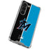 MLB Miami Marlins Split Galaxy S23 Clear Case
